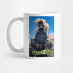 Denver and Rio Grande 425 Steam Locomotive at Antonito Colorado Mug